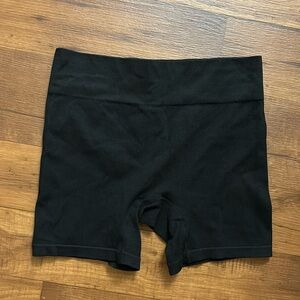 Black Biker Shorts